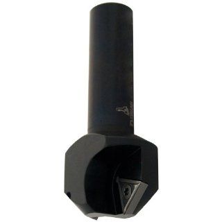 Dorian Tool C45 345 Angle Degree Indexable Chamfer Mill, 3 1/2" Overall Length, 3/4" Cutter Diameter, 3/4" Shank Diameter, 25/64" Face Width: Milling Holders: Industrial & Scientific