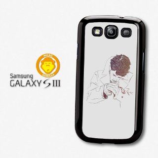 Boy Smoking Cigarette Original Art Illustration case for Samsung Galaxy S3 T336 Cell Phones & Accessories