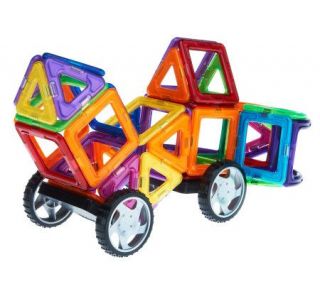 Magformers CruisersExtreme 44pc Magnetic Building Set w/ 2 Wheels —