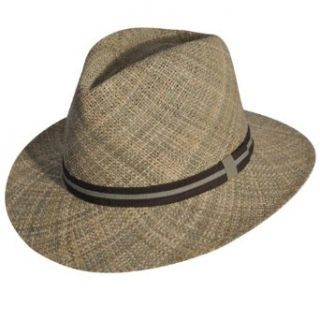 Country Gentleman Panama Outback Hat Natural/MEDIUM at  Mens Clothing store
