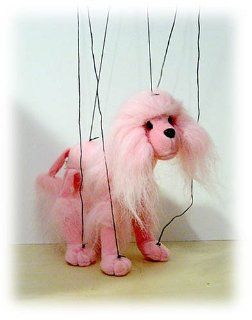 Pink Poodle 18" Marionette: Toys & Games
