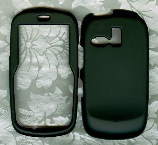 Black snap on case Samsung r355 R355c Straight Talk Phone Cover: Cell Phones & Accessories
