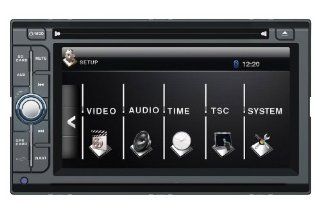 Metra MDF 7603 1 In Dash 6.1 Inch Double DIN Touchscreen Car Receiver with Bluetooth and Navigation (2007 2011 Nissan Versa)  Vehicle Cd Digital Music Player Receivers 