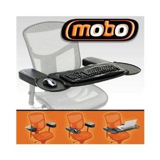 Mobo Chair Mount Ergo MECS BLK 001 Keyboard/Mouse Tray System : Office Products