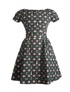 fruit check prom dress by lowie