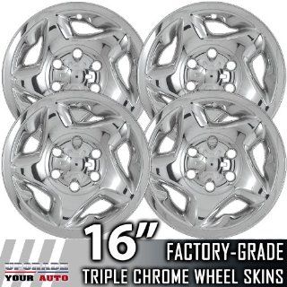 01 04 TOYOTA TACOMA 16" Chrome Wheel Skin Covers: Automotive