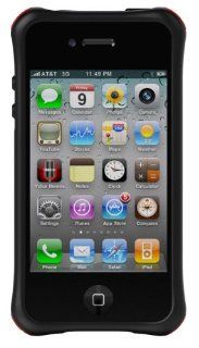 Ballistic LS0864 N355 LS Case with Interchangeable Corner Bumpers for Apple iPhone 4S   1 Pack   Retail Packaging   Black: Cell Phones & Accessories