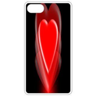 Heart Illumination Image   White Apple Iphone 5 Cell Phone Case   Cover: Cell Phones & Accessories