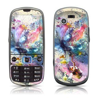 Cosmic Flower Design Protective Skin Decal Sticker for Samsung Gravity 3 SGH T479 Cell Phone: Cell Phones & Accessories