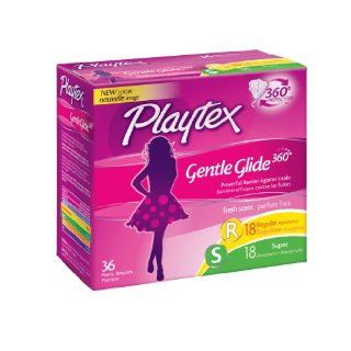 Playtex Gentle Glide 360 Fresh Scent Tampons   Multi Pack: 36 Count  