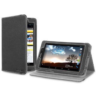 Cover Up ASUS Fonepad ME371MG (7") Tablet Version Stand Cover Case   Black: Computers & Accessories