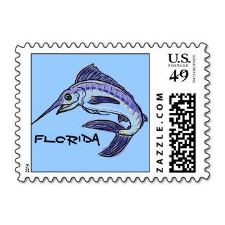 Florida blue marlin stamp