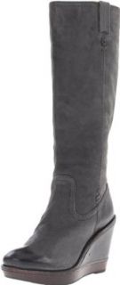FRYE Women's Paige Wedge X Stitch Boot: Shoes