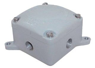 RAB EXB34 Explosion proof Junction Box 4 Hubs 34 Blank Cover   Electrical Hubs  
