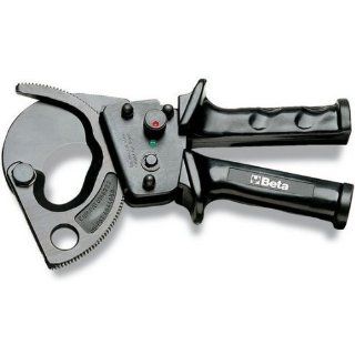 Beta 1134A Ratchet Cable Cutters, Burnished Finish, Plastic Handles: Nippers And Snips: Industrial & Scientific