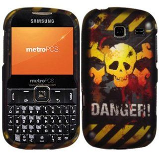 For Straighttalk Samsung SCH S380C S380C Hard Design Cover Case Danger Accessory: Cell Phones & Accessories