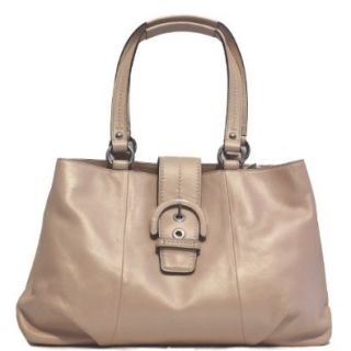Coach Soho Leather Shell Pink Tote Bag F18751 Top Handle Handbags Shoes