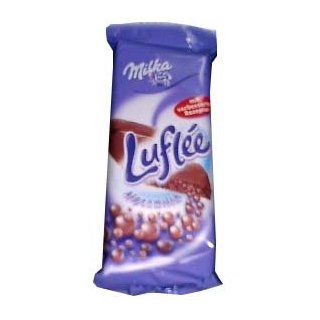 Milka Luflee Alpine Milk, 100g : Candy And Chocolate Bars : Grocery & Gourmet Food