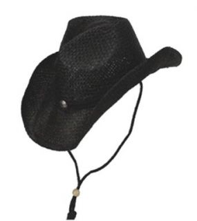 Peter Grimm Round Up Cowboy Hat, Black at  Womens Clothing store