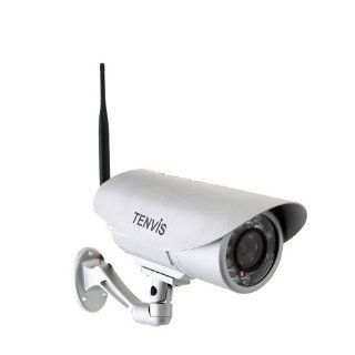 TENVIS IP391W HD P2P Wireless Network IP Camera Webcam 720P H.264 Outdoor Waterproof IR Cut Night Vision Motion Detection Wifi 802.11 b/g/n : Bullet Cameras : Camera & Photo