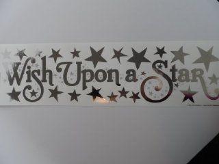 Main Street Wall Creations Wish Upon a Star in Silver   Childrens Wall Decor