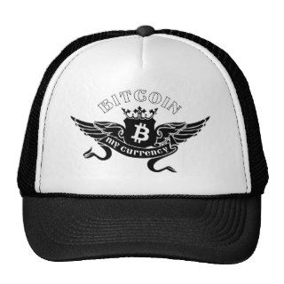Bitcoin My Currency Mesh Hats
