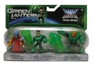 Green Lantern Action League Movies Series Action Figures & Accessories, Includes: Krona, Hal Jordan and Kilowag: Toys & Games