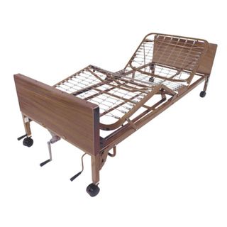 Multi height Manual Hospital Bed With Reinforced Frame