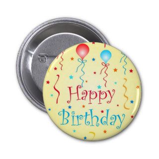 Birthday wishes   Pin button