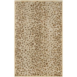 Martha Stewart Kalahari Horizon Sand Beige Wool/ Viscose Rug (9 6 X 13 6)