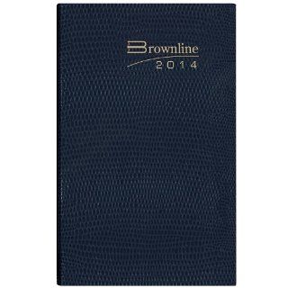 Brownline 2014 Daily Pocket Planner, 6 x 3.31 Inches, Assorted Colors, Color May Vary, Flexible Cover, 1 Planner (CB401.ASX 14)  Appointment Books And Planners 