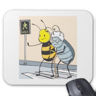 Bee Helpful Mousepads