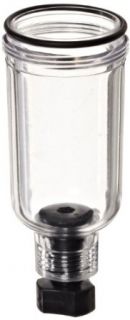 Parker PS404P Polycarbonate Bowl with Twist Drain for 10F, 14E and 14F Series Filter/Regulator, 1oz Capacity, 150 psig: Compressed Air Combination Filters And Regulators: Industrial & Scientific