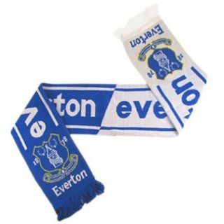 Everton F.C. Jaquard Scarf BW : Sports Fan Scarves : Sports & Outdoors