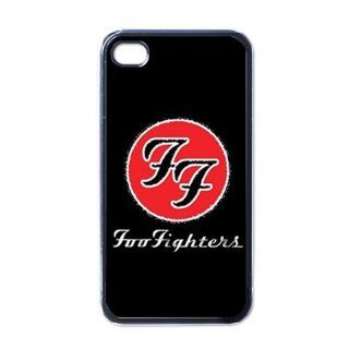 Foo Fighter Band Rock Cool iPhone 4 / iPhone 4s Black Designer Shell Hard Case Cover Protector Gift Idea Cell Phones & Accessories