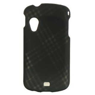 Samsung Stratosphere (SCH i405) Snap On Protector Case   Smoke Checker Plaid: Cell Phones & Accessories