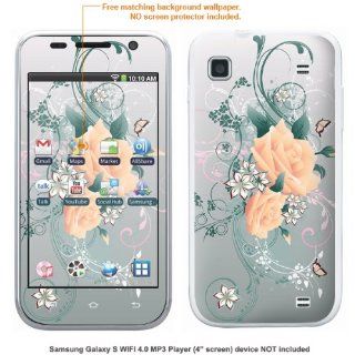 Protective Decal Skin Sticke for Samsung Galaxy S WIFI Player 4.0 Media player case cover GLXYsPLYER_4 405: Cell Phones & Accessories