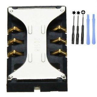 MuchBuy Replacement SIM Card Reader Junctor for Samsung S5830 (Galaxy Ace) W/ Tools: Cell Phones & Accessories