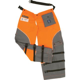 Husqvarna Forest Protective Chaps — Size 36–38, Model# 585488004  Logging Apparel   Protection