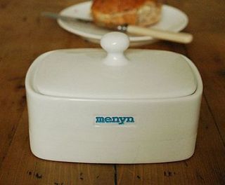 'menyn' butter dish by bodlon