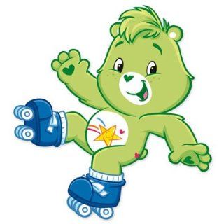 Care Bears Oopsy bear vynil car sticker 4" x 4" Automotive