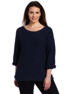 Calvin Klein Jeans Women's Plus Size Boxy Boatneck Sweater, River, 0X at  Womens Clothing store