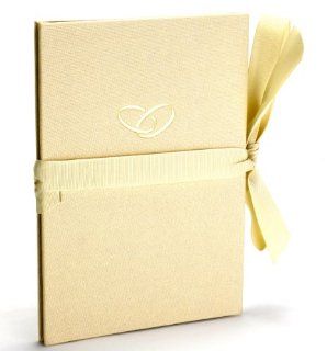 Semikolon Leporello Linen Photo Album, Wedding Rings, Beige (63517WR) : Hardcover Executive Notebooks : Office Products