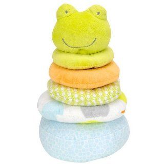 Carter's Stackable Plush Baby Plush Toy   Frog : Sorting And Stacking Baby Toys : Baby