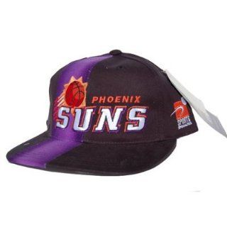 Vintage Phoenix Suns Snap Back Hat Cap   Black / Purple  Sports Fan Baseball Caps  Sports & Outdoors