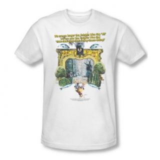 Monty Python   Mens Knights Of Ni T Shirt In White: Clothing
