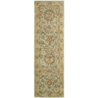 Shop Nourison JA19 Jaipur Rectangle Hand Tufted Area Rug, 2.4 by 8 Feet, Aqua at the  Home Dcor Store. Find the latest styles with the lowest prices from Nourison