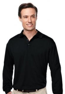 Tri Mountain Men's Ultracool Three button Placket Polo Shirt at  Mens Clothing store T Shirt