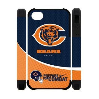 NFL Chicago Bears Iphone 4S Slim fit Case Hard NFL Team Logo Iphone 4 Cover : Sports Fan Cell Phone Accessories : Sports & Outdoors