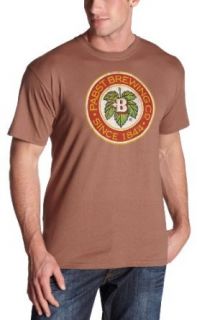 Balzout Men's Pabst Brewery Logo T Shirt, Chestnut, Medium at  Mens Clothing store Fashion T Shirts